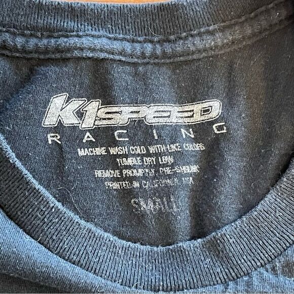 🍋 K1 Speed Racing • Unisex K1 Speed Racing Short Sleeve Logo T-Shirt Size Small - Picture 2 of 5